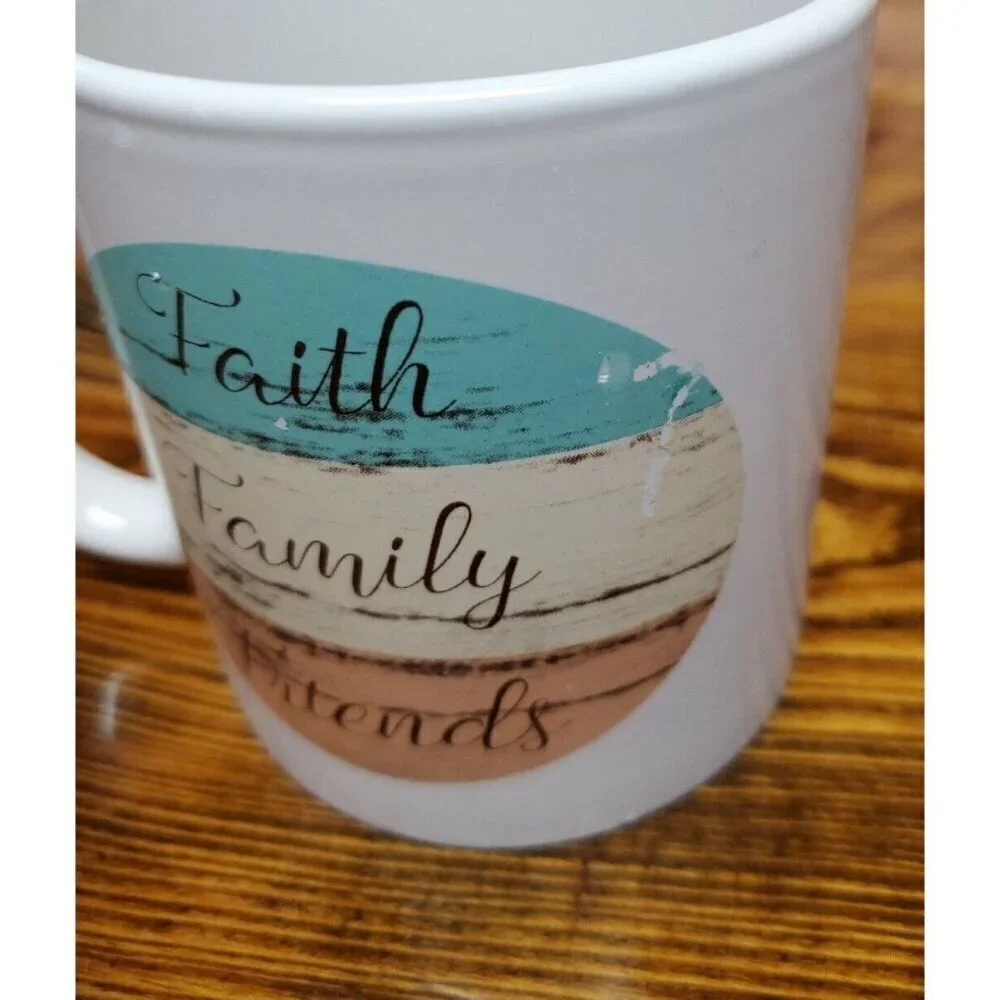 Royal Norfolk Faith Family Friends Coffee Tea Mug Memories Celebrate Every Day